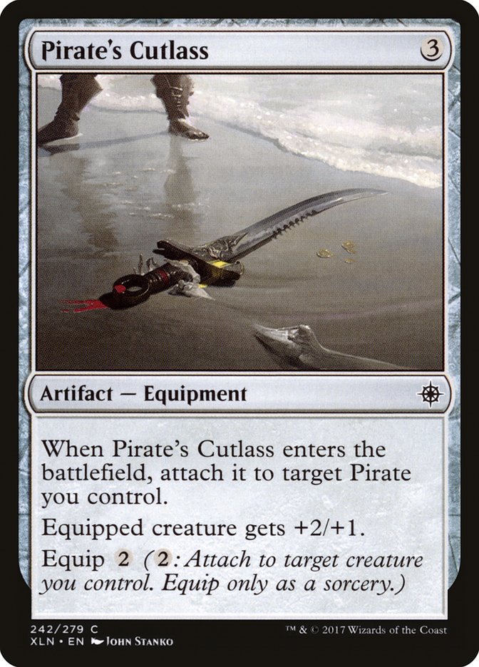 Pirate's Cutlass [Ixalan] | Tables and Towers