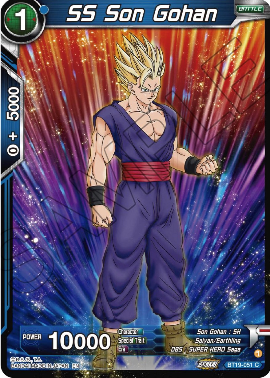 SS Son Gohan (BT19-051) [Fighter's Ambition] | Tables and Towers