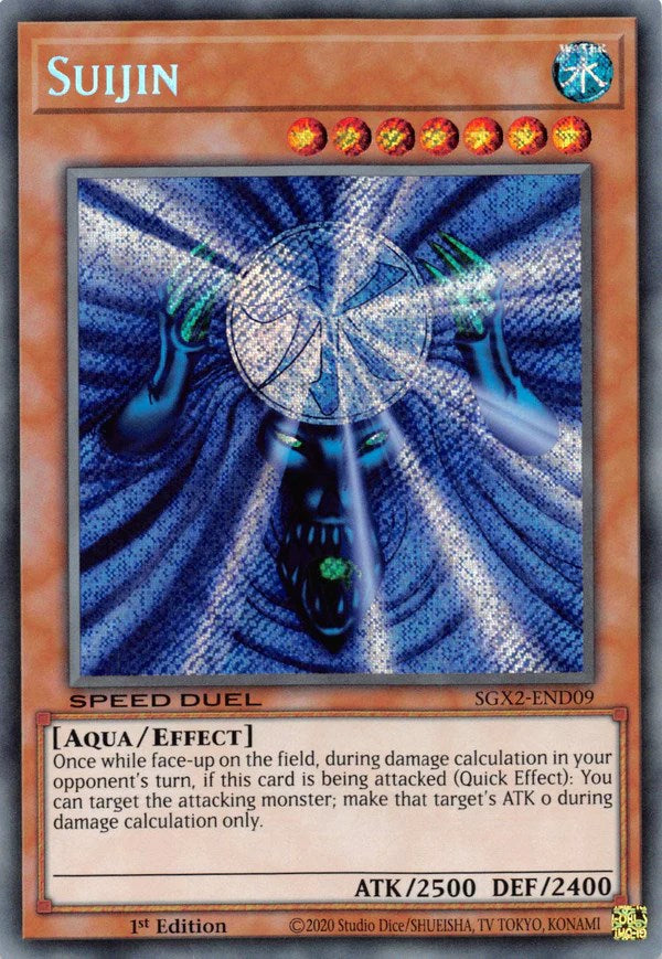 Suijin [SGX2-END09] Secret Rare | Tables and Towers