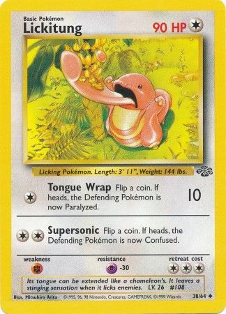 Lickitung (38/64) [Jungle Unlimited] | Tables and Towers