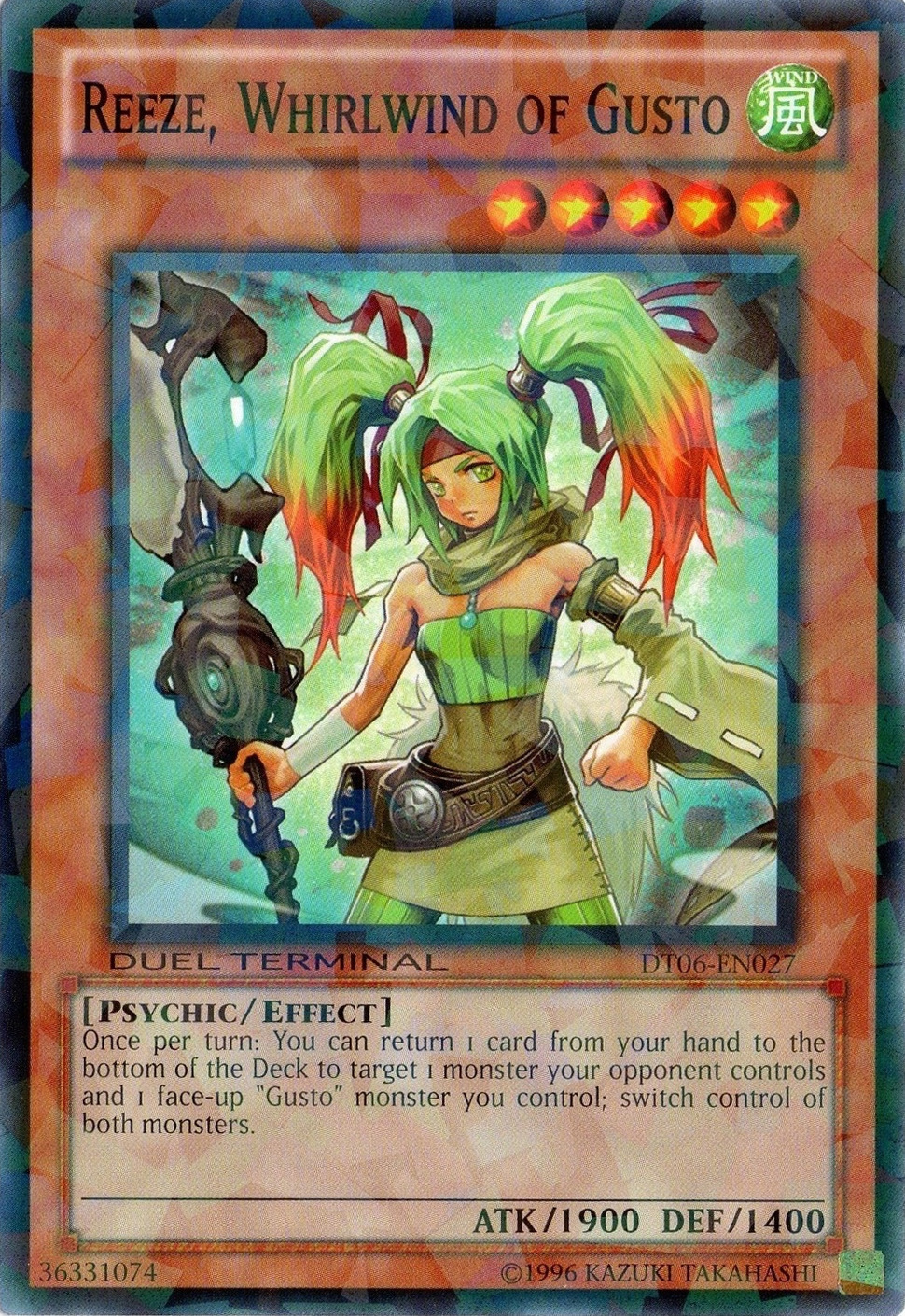 Reeze, Whirlwind of Gusto [DT06-EN027] Common | Tables and Towers