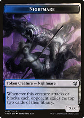 Satyr // Nightmare Double-Sided Token [Theros Beyond Death Tokens] | Tables and Towers