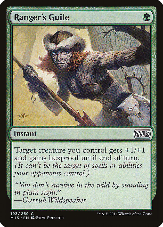 Ranger's Guile [Magic 2015] | Tables and Towers