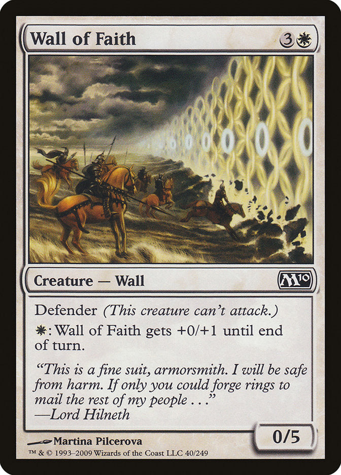 Wall of Faith [Magic 2010] | Tables and Towers