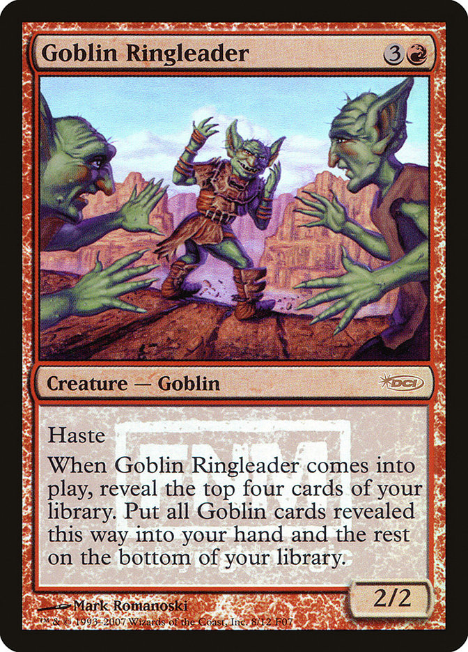 Goblin Ringleader [Friday Night Magic 2007] | Tables and Towers