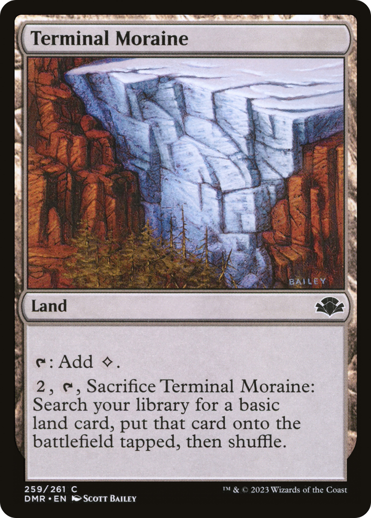 Terminal Moraine [Dominaria Remastered] | Tables and Towers