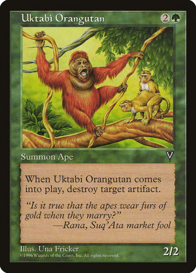 Uktabi Orangutan [Visions] | Tables and Towers