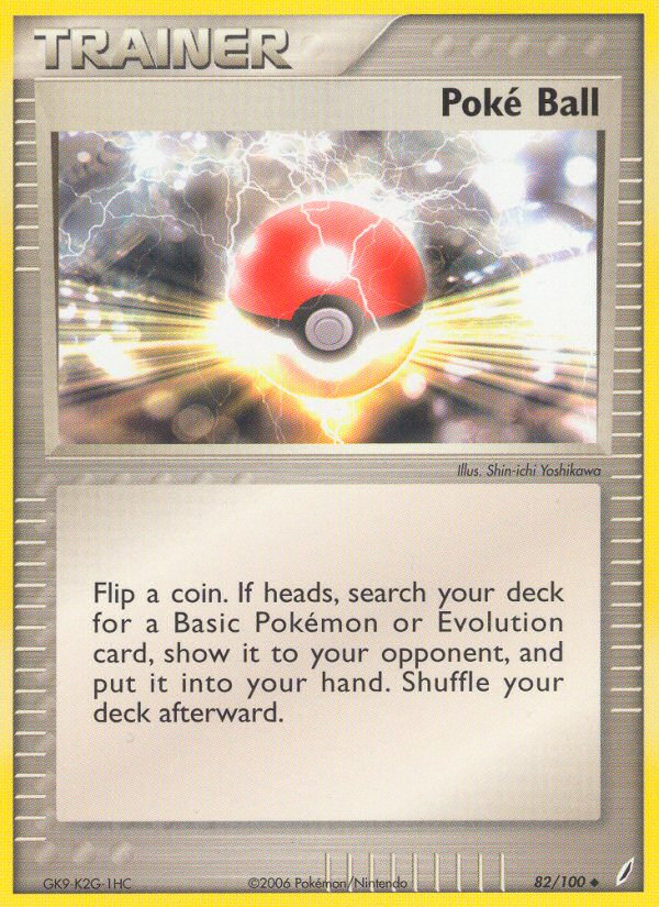 Poke Ball (82/100) [EX: Crystal Guardians] | Tables and Towers