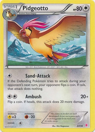 Pidgeotto (23/30) [XY: Trainer Kit 1 - Wigglytuff] | Tables and Towers