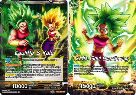 Caulifla & Kale // Kefla, Soul Overflowing (BT7-075) [Assault of the Saiyans] | Tables and Towers