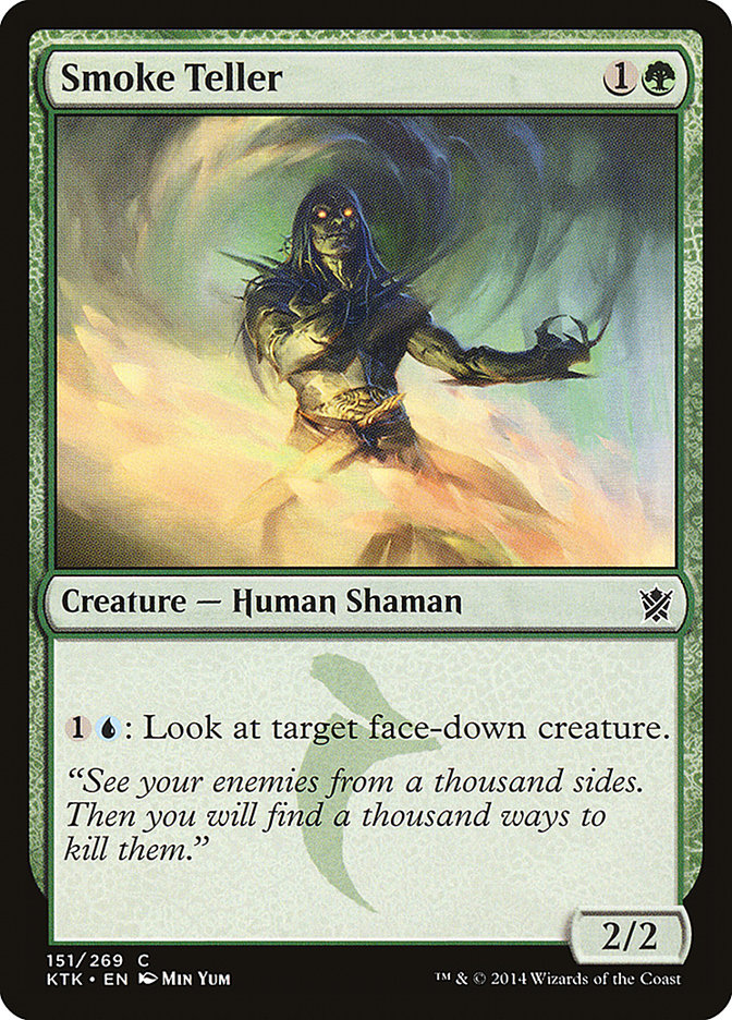 Smoke Teller [Khans of Tarkir] | Tables and Towers