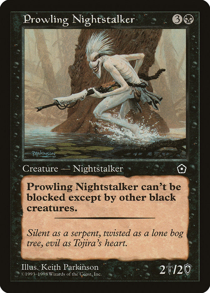 Prowling Nightstalker [Portal Second Age] | Tables and Towers