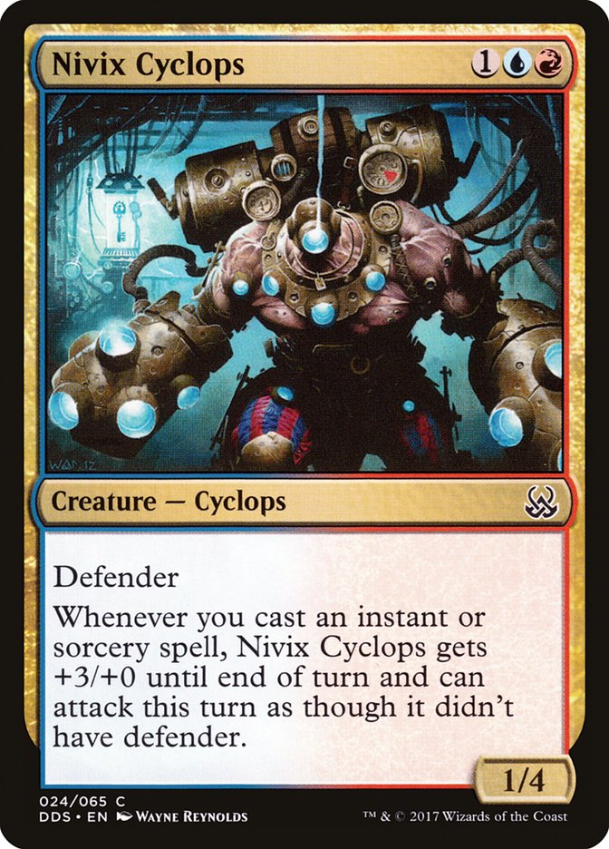 Nivix Cyclops [Duel Decks: Mind vs. Might] | Tables and Towers