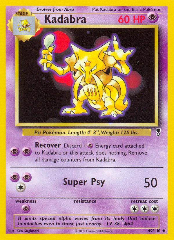 Kadabra (49/110) [Legendary Collection] | Tables and Towers