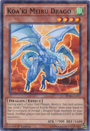 Koa'ki Meiru Drago [BP03-EN057] Shatterfoil Rare | Tables and Towers