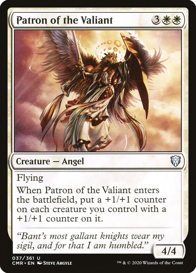 Patron of the Valiant [Commander Legends] | Tables and Towers