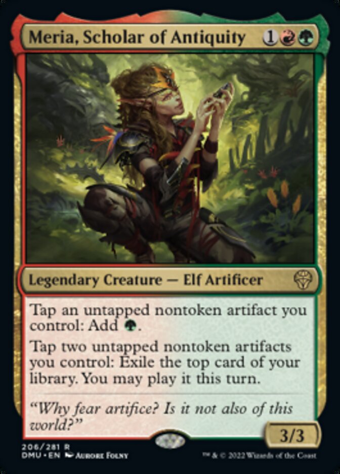 Meria, Scholar of Antiquity [Dominaria United] | Tables and Towers