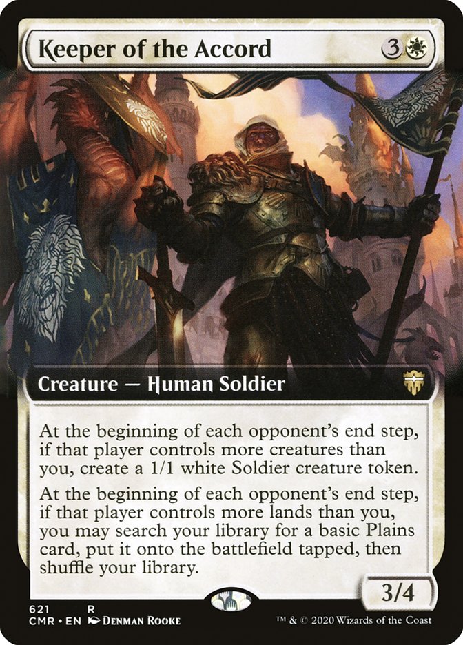 Keeper of the Accord (Extended Art) [Commander Legends] | Tables and Towers