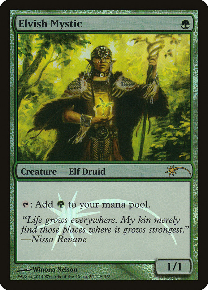 Elvish Mystic [Friday Night Magic 2014] | Tables and Towers