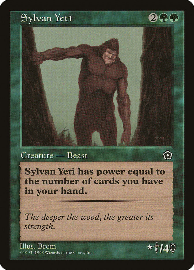 Sylvan Yeti [Portal Second Age] | Tables and Towers