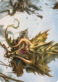 Canopy Baloth Art Card [Zendikar Rising Art Series] | Tables and Towers