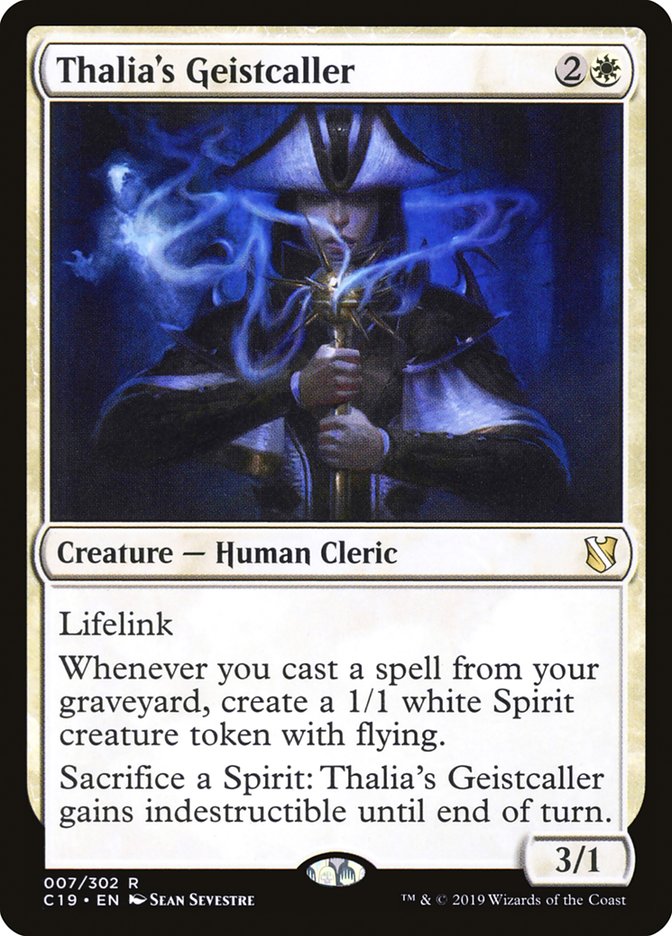 Thalia's Geistcaller [Commander 2019] | Tables and Towers