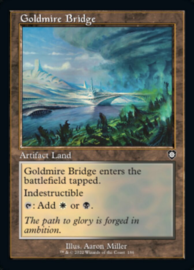 Goldmire Bridge (Retro) [The Brothers' War Commander] | Tables and Towers