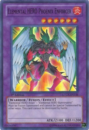 Elemental HERO Phoenix Enforcer [LCGX-EN138] Super Rare | Tables and Towers