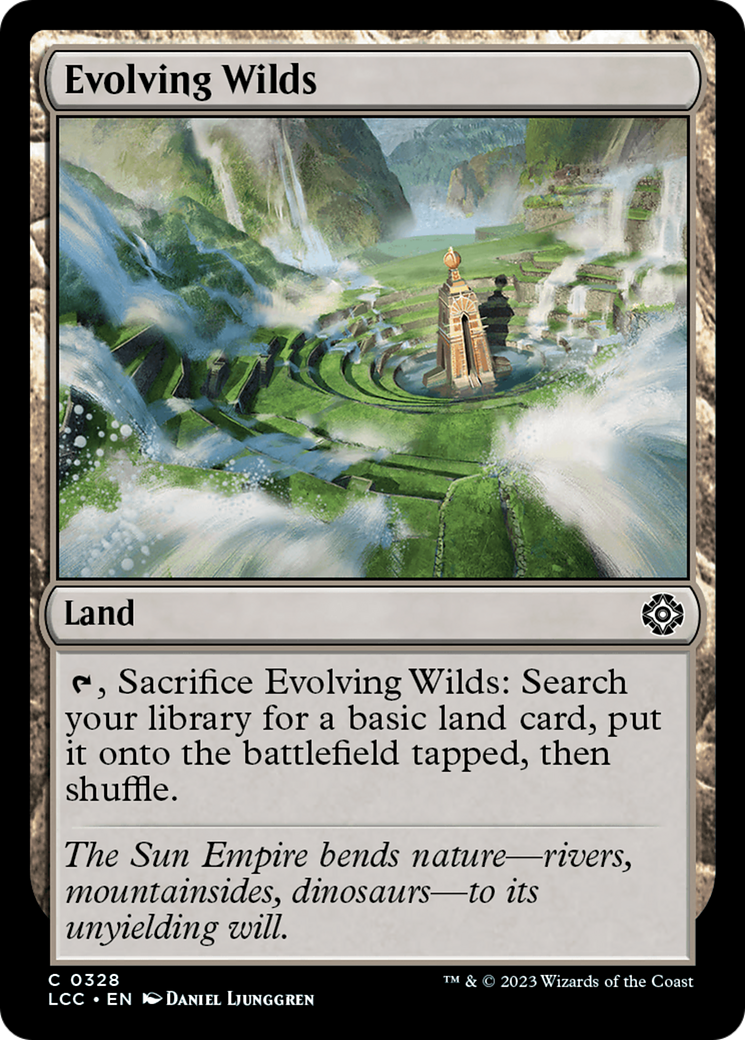 Evolving Wilds [The Lost Caverns of Ixalan Commander] | Tables and Towers