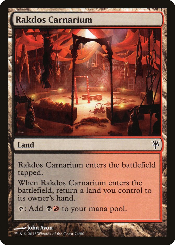 Rakdos Carnarium [Duel Decks: Sorin vs. Tibalt] | Tables and Towers