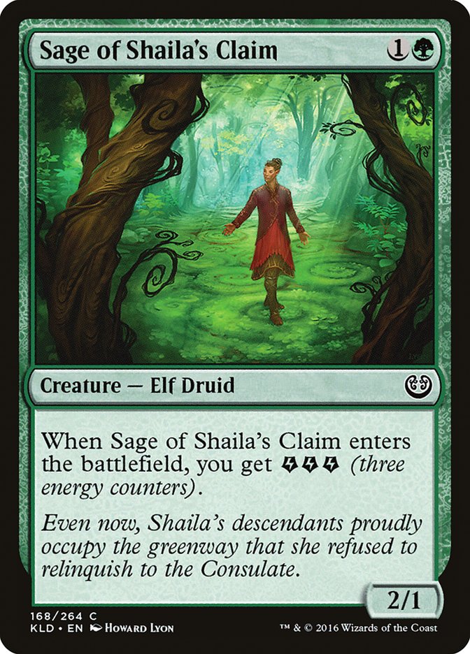 Sage of Shaila's Claim [Kaladesh] | Tables and Towers