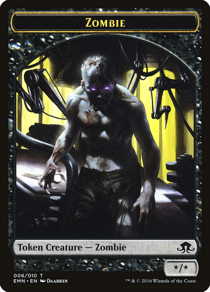 Zombie Token (006/010) [Eldritch Moon Tokens] | Tables and Towers