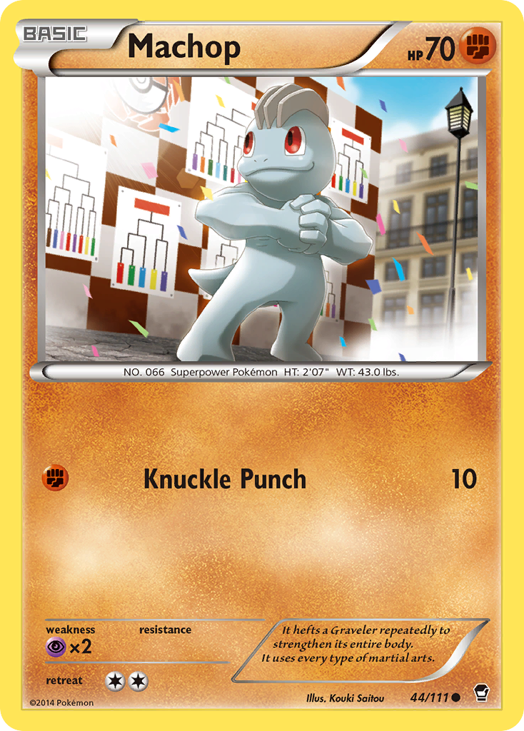 Machop (44/111) [XY: Furious Fists] | Tables and Towers