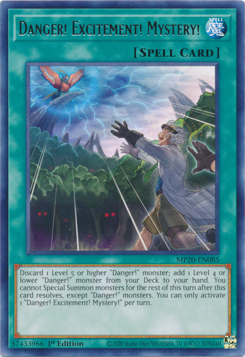 Danger! Excitement! Mystery! [MP20-EN085] Rare | Tables and Towers