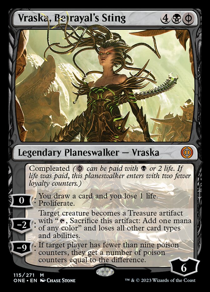 Vraska, Betrayal's Sting [Phyrexia: All Will Be One] | Tables and Towers