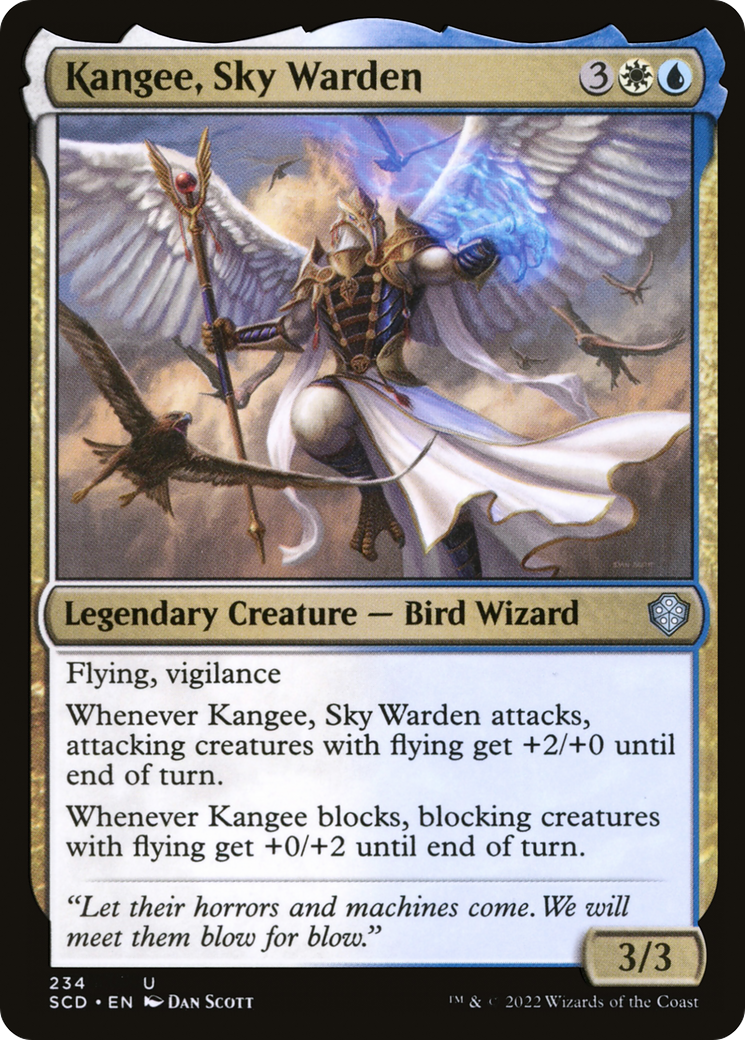 Kangee, Sky Warden [Starter Commander Decks] | Tables and Towers