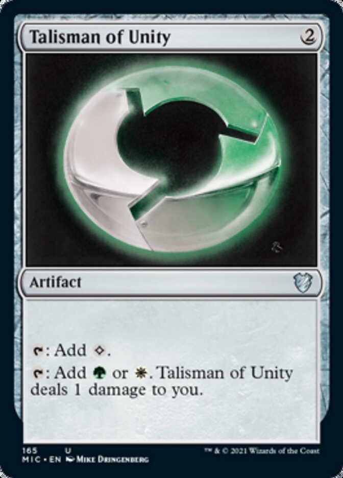 Talisman of Unity [Innistrad: Midnight Hunt Commander] | Tables and Towers