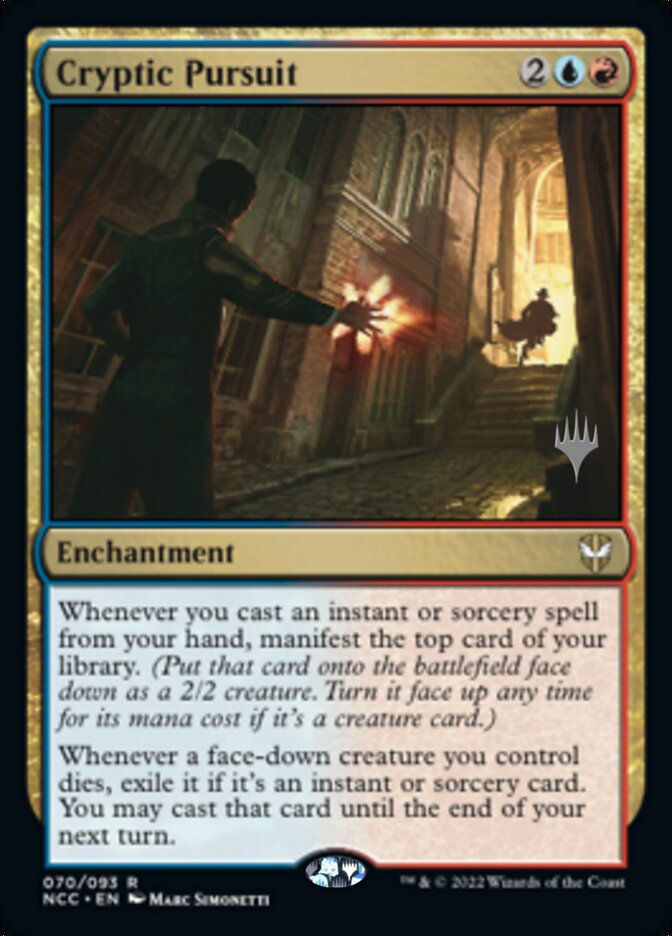 Cryptic Pursuit (Promo Pack) [Streets of New Capenna Commander Promos] | Tables and Towers