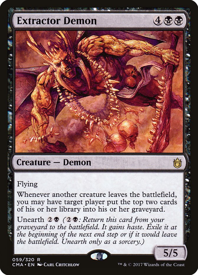 Extractor Demon [Commander Anthology] | Tables and Towers