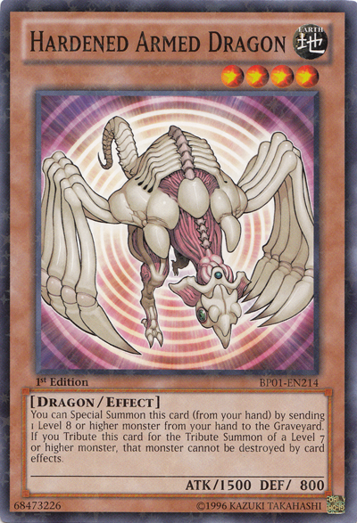 Hardened Armed Dragon [BP01-EN214] Starfoil Rare | Tables and Towers