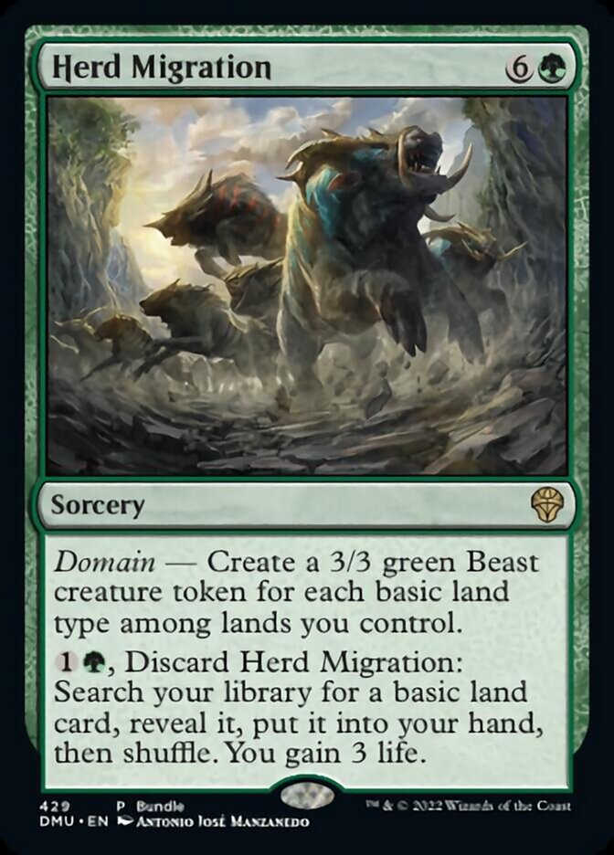 Herd Migration (Bundle) [Dominaria United] | Tables and Towers