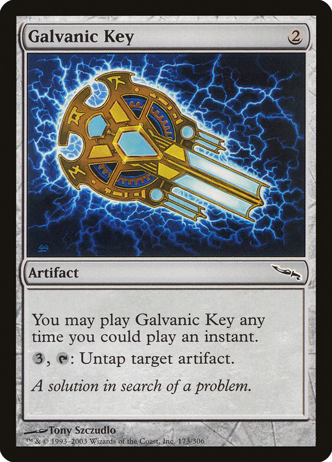 Galvanic Key [Mirrodin] | Tables and Towers