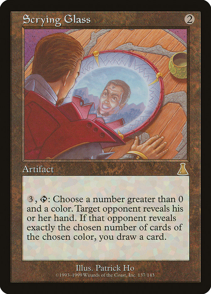 Scrying Glass [Urza's Destiny] | Tables and Towers