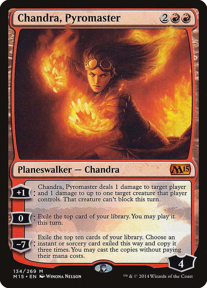 Chandra, Pyromaster [Magic 2015] | Tables and Towers