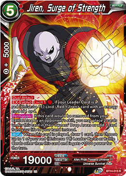 Jiren, Surge of Strength (BT14-015) [Cross Spirits] | Tables and Towers