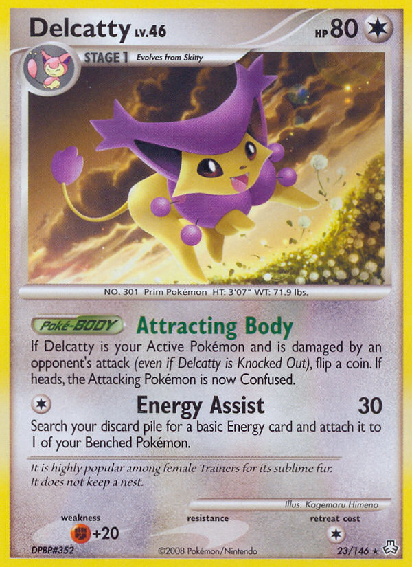 Delcatty (23/146) [Diamond & Pearl: Legends Awakened] | Tables and Towers