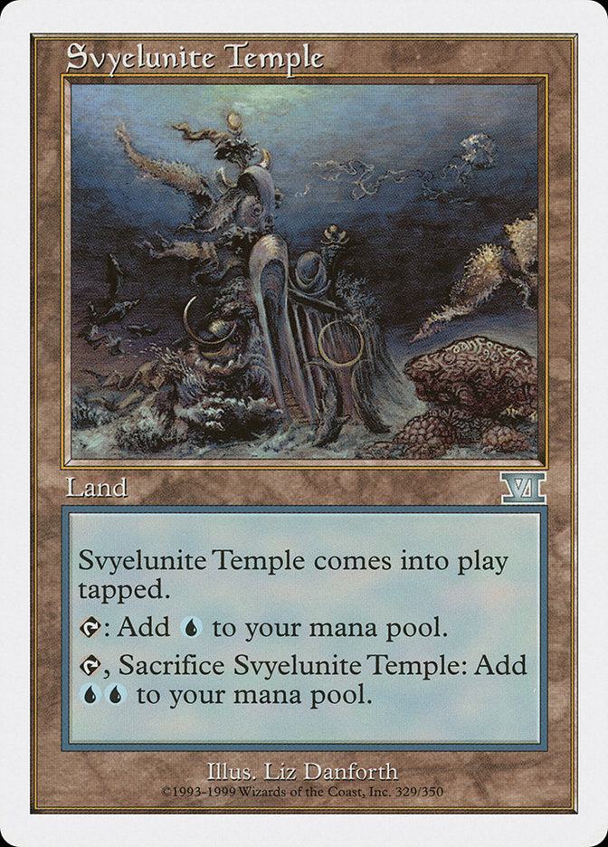 Svyelunite Temple [Classic Sixth Edition] | Tables and Towers