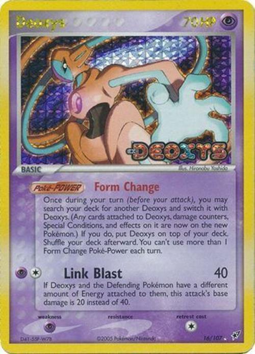 Deoxys (16/107) (Stamped) [EX: Deoxys] | Tables and Towers