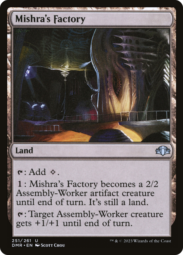 Mishra's Factory [Dominaria Remastered] | Tables and Towers