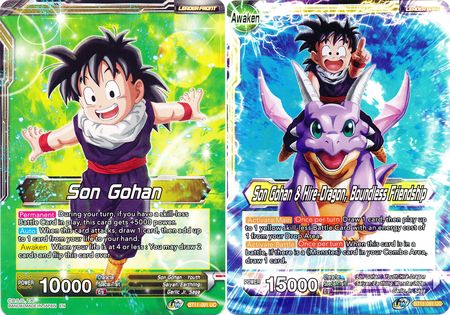 Son Gohan // Son Gohan & Hire-Dragon, Boundless Friendship (BT11-091) [Vermilion Bloodline 2nd Edition] | Tables and Towers